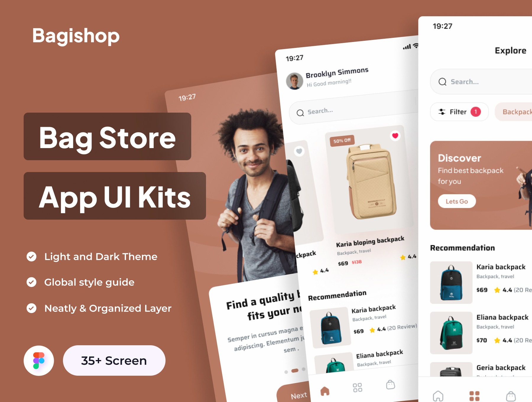 Bagishop - Bag Shop E Commerce App UI Kits